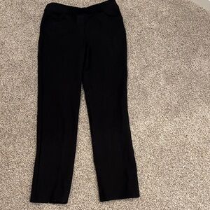 Quince Black Straight Leg Pants